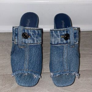 Jeffrey Campbell Denim Heels